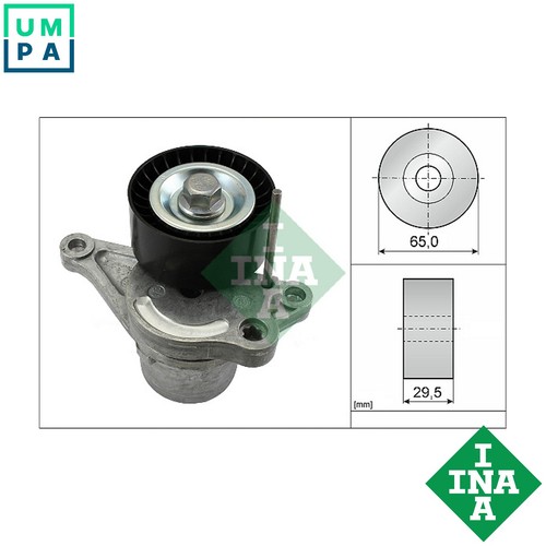 Belt tensioner vribbed - vribbed,
