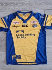 Leeds Rhinos 20 Years Of Rhinos 2017 Shirt – Ryan Hall Edition 11/12 yrs vgc