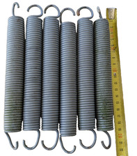 6 X Replacement Galvanised Steel Trampoline Springs for 12ft trampoline 21.5cm 