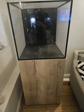 D-D Aqua-Pro Reef 600 Cube Aquarium, Sumb And Cabinet