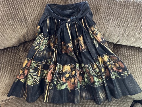 Vintage 40s 50s skirt circle - 40s/50s,