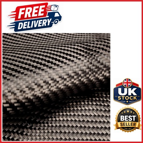 Black carbon fiber - black, fabric
