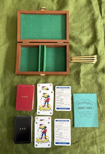Vintage wooden bridge - wooden, card