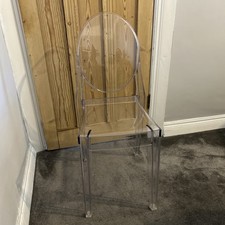 Victoria Ghost Chair design Kartell Phillipe STARCK CLEAR TRANSPARENT Single 