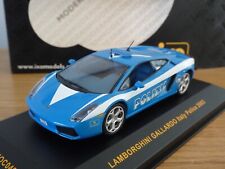 IXO POLIZIA ITALIA POLICE LAMBORGHINI GALLARDO 2003 CAR MODEL MOC049 1:43