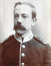 Cabinet Card Photo Soldier 1st