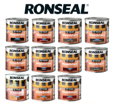 Ronseal year woodstain - 10,