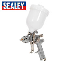 Sealey S641G Gravity Feed Spray Gun 1.4mm Tip - 600ml Paint Pot Fully Adjustable