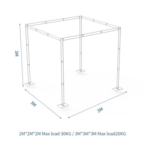 Metal hexagonal wedding arch - metal,