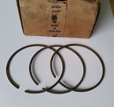 Ariel NH350 piston rings 72mm +040 - NOS