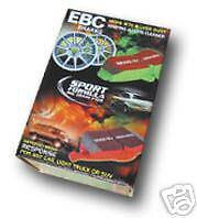 GOLF MK3 GTI VR6 EBC RED STUFF