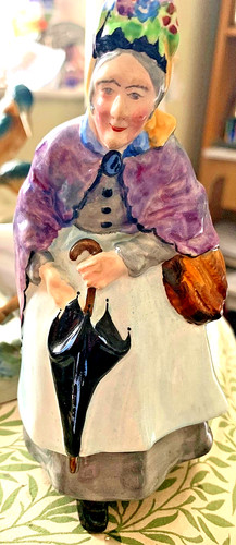 Crown staffordshire painted - crown,