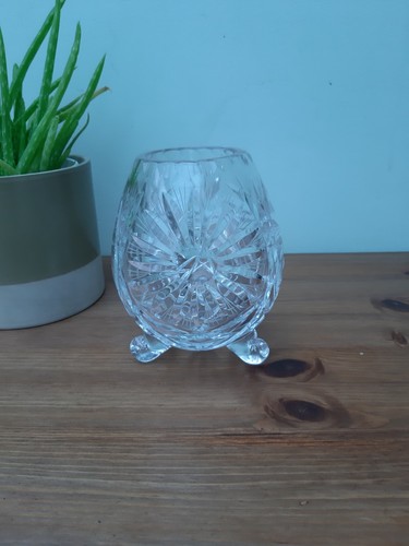 Vintage edinburgh crystal bud - crystal,