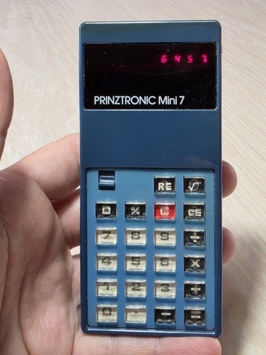 Vintage prinztronic mini led - vintage, 7