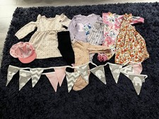 Girls 18/24 Months Clothes Bundle X10 Items - Matalan/F&F/Minnie Mouse/Bluey