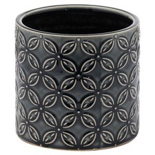 Slate Grey Ceramic Planter