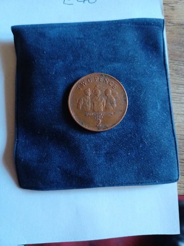 2007 gibraltar two - 2p, pence