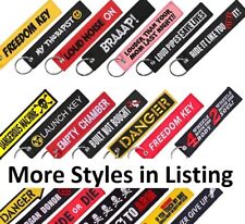 Motorbike Funny Messages Key Ring NEW UK Seller Motorcycle Keyring Message Bike
