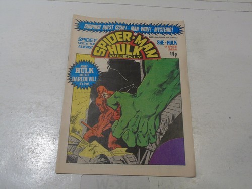 Spider man hulk weekly comic - spider-man,
