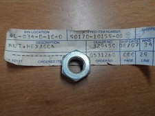 NOS OEM Yamaha Hexagon Nut 1976-80 XS360 XS500 XS400 RS100C 90170-10159-00