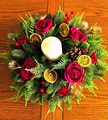 Christmas decorative table - christmas,