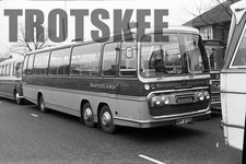 35mm Negative Safeguard Guildford Bedford VAL70 Plaxton WPF872G c1969