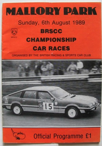 Mallory park aug 1989 - mallory,