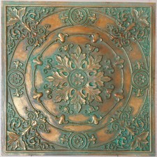  Faux tin ceil tiles vintage