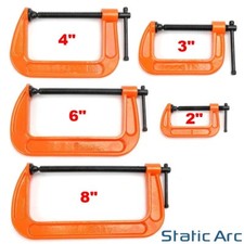 Clamp set heavy duty cast - g,