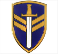 GENUINE U.S. ARMY COMBAT SERVICE IDENTIFICATION BADGE (CSIB): 2ND SUPPORT COMMAN