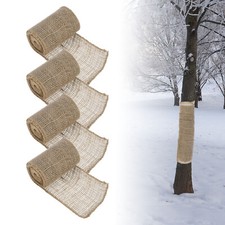 4 Rolls Natural Burlap Tree