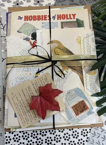 Ephemera pack vintage book - ephemera,