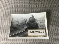 RAILWAY STEAM PHOTOGRAPH - 80092 ON SINGLE LINE AT KILLIN STATION - 1960’s. (BR)