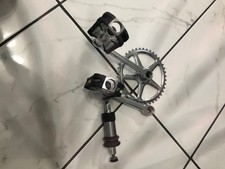 42 tooth 1/8 single speed cycle bike chain set crankset & bottom bracket