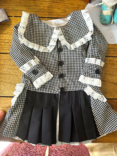 Handmade doll coat dress - , for