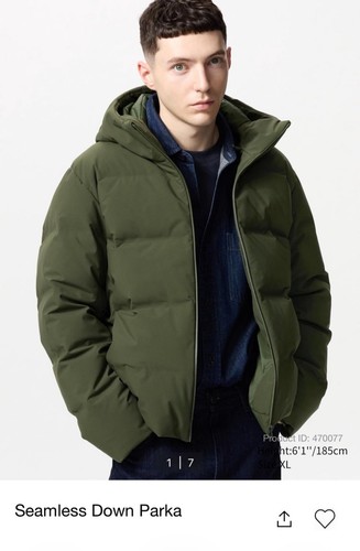 Uniqlo seamless down parka - uniqlo,