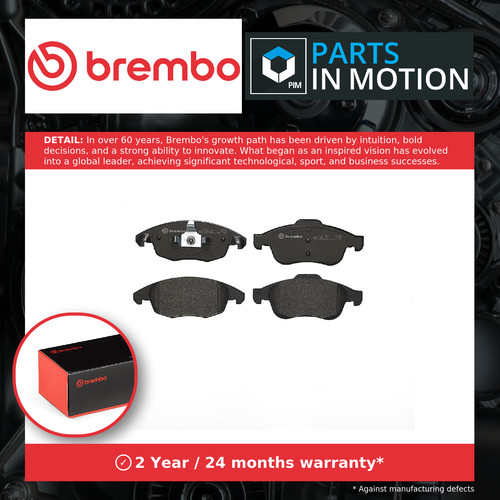 Brake pads set - pads, fits