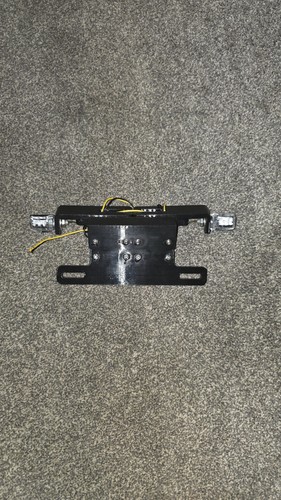 Motorcycle tail tidy plate - tidy,