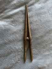 BEAUTIFUL RARE ANTIQUE VICTORIAN WOODEN GLOVE STRETCHERS DENTS  J & W Dent & Co.