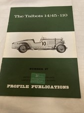 Profile Publications Number 27 The Talbots 14/45 - 110