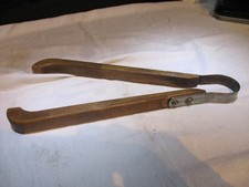 Vintage Terry's Wooden Laundry Washing Tongs 13" Twin Tub Dolly Retro Kitchen