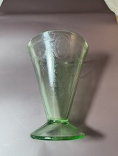 Vintage Green Depression Glass