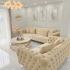 Italian chesterfield 3+3
