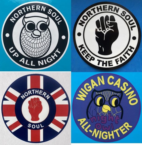 Northern soul vinyl sticker - northern,