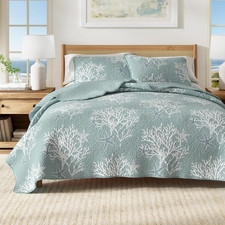 King Coastal Quilt Bedding