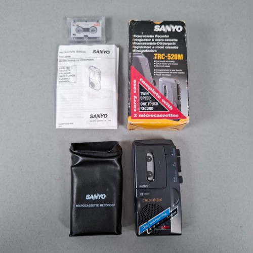 Sanyo trc 520m micro cassette - sanyo,