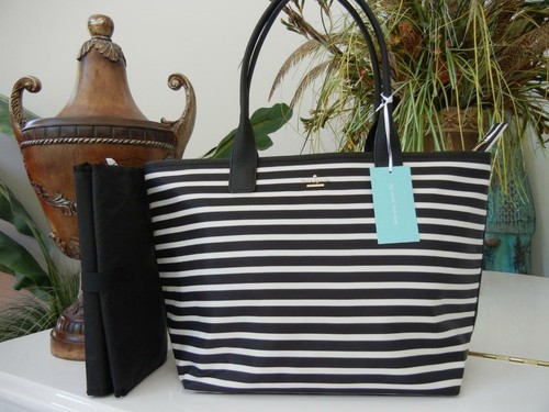Nwt kate spade black - spade, cream
