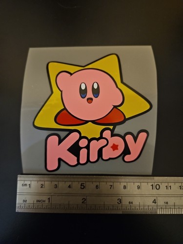 Vinyl sticker kirby - vinyl,