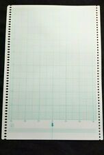 SILVER REED KR10 KR11 1/4 SCALE KNIT CONTOUR BLANK MYLAR PATTERN DESIGN SHEET X1