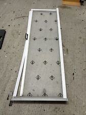 CARAVAN MAIN DOOR FLY SCREEN 1760mm X 620mm. FOOT PLATE 675mm